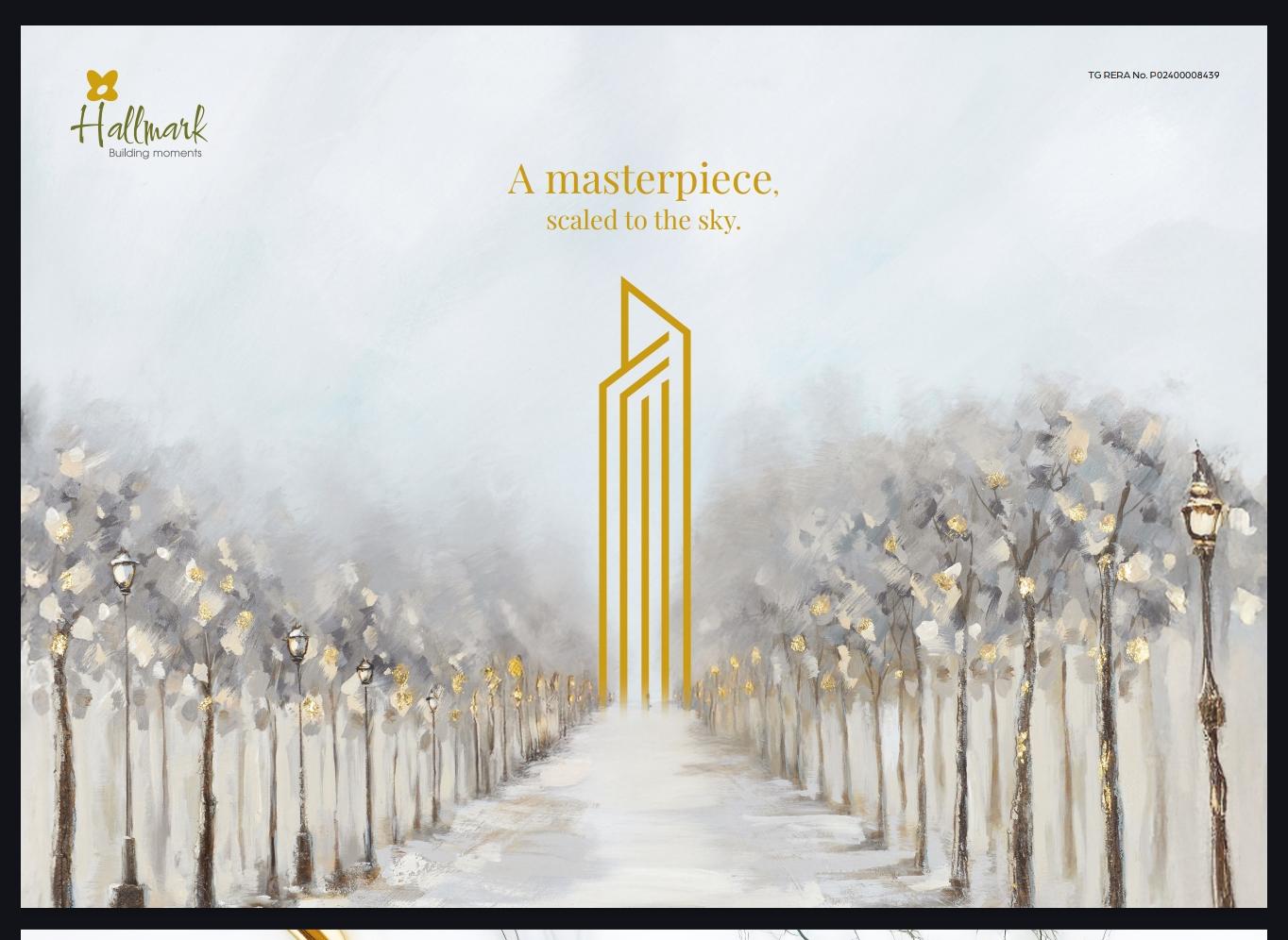 A masterpiece, scaled to the sky — Hallmark Altus artistic rendering